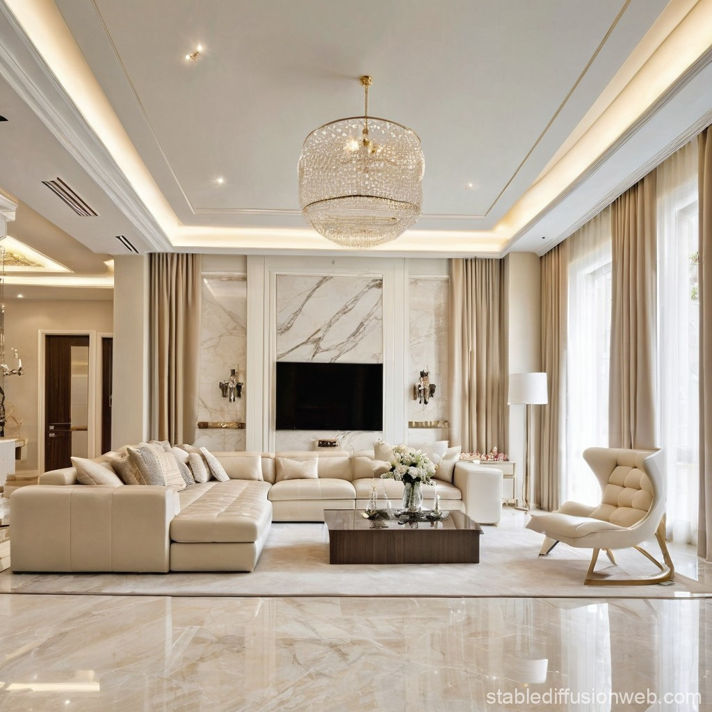 Modern And Stylish Living Room Design In White And Light Cream Tones ... throughout The Art of Amplifying Light How Cream White Transforms Living Spaces