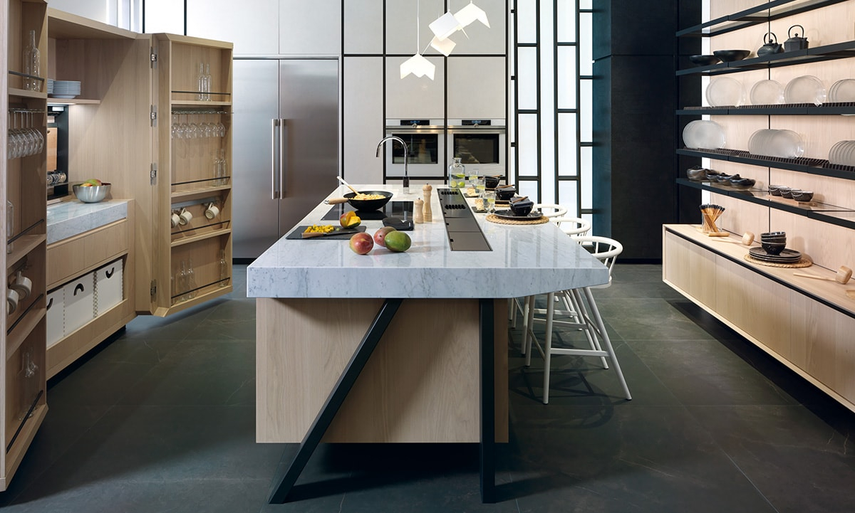 Modern Contemporary Kitchen Islands with Integrating Seamless Style Modern Kitchen Island Inspiration