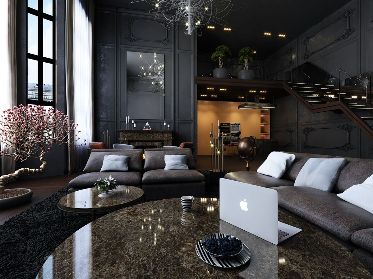 Modern Interior Design Black White At David Boutte Blog intended for