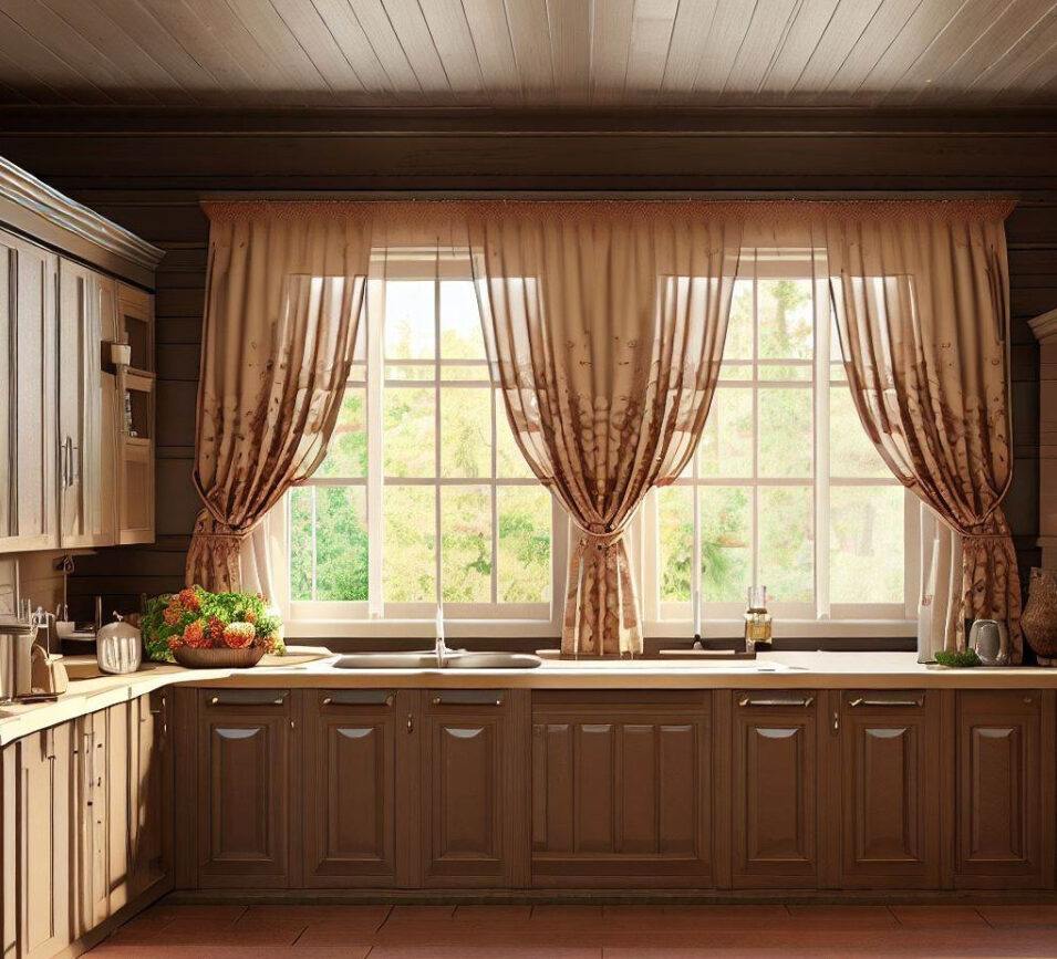 Modern Kitchen Curtains Ideas For Above Sink | Iconic Linen throughout From Sunlight to Style How Modern Kitchen Curtains Transform Your Cooking Area