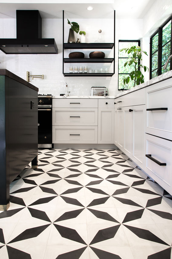Modern Kitchen Floor Tiles in