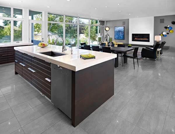 Modern Kitchen Floor Tiles pertaining to From Concept to Realization Crafting Your Dream Modern Kitchen Tile Floor