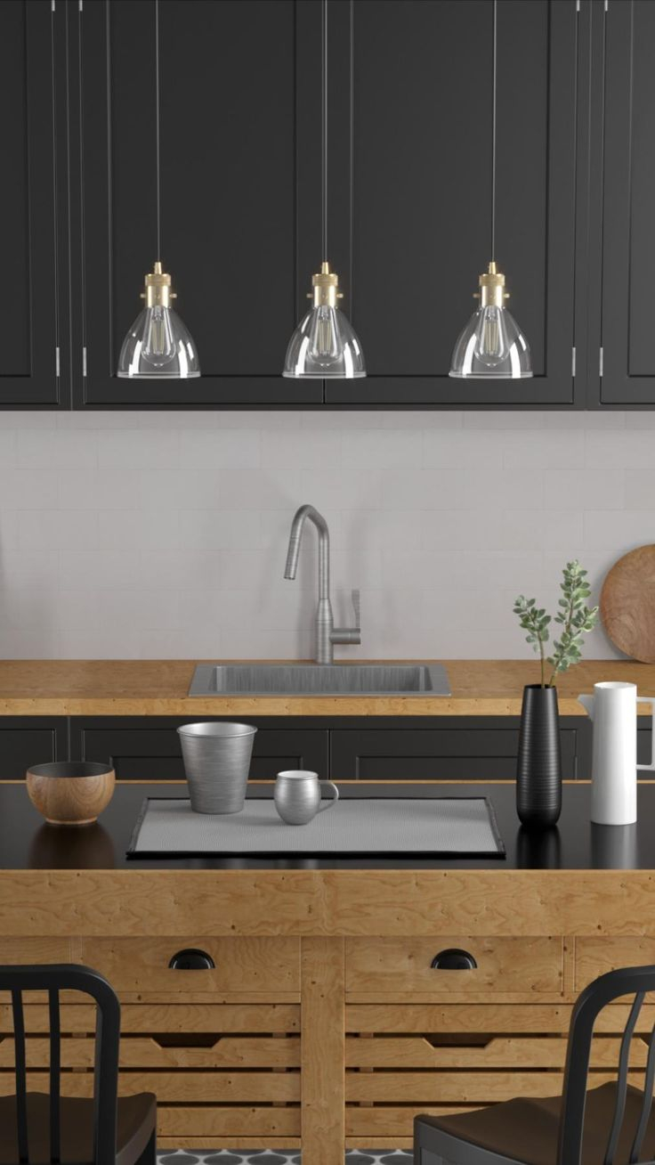 Modern Kitchen Pendant: The Hunter Van Nuys | Modern Kitchen Design ... regarding Modern Kitchen Pendants A Deep Dive into Design and Functionality