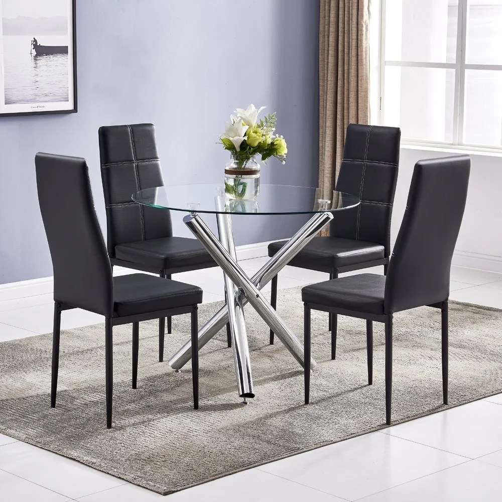 Modern Kitchen Table And Chairs: The Perfect Solution For Your Home ... regarding