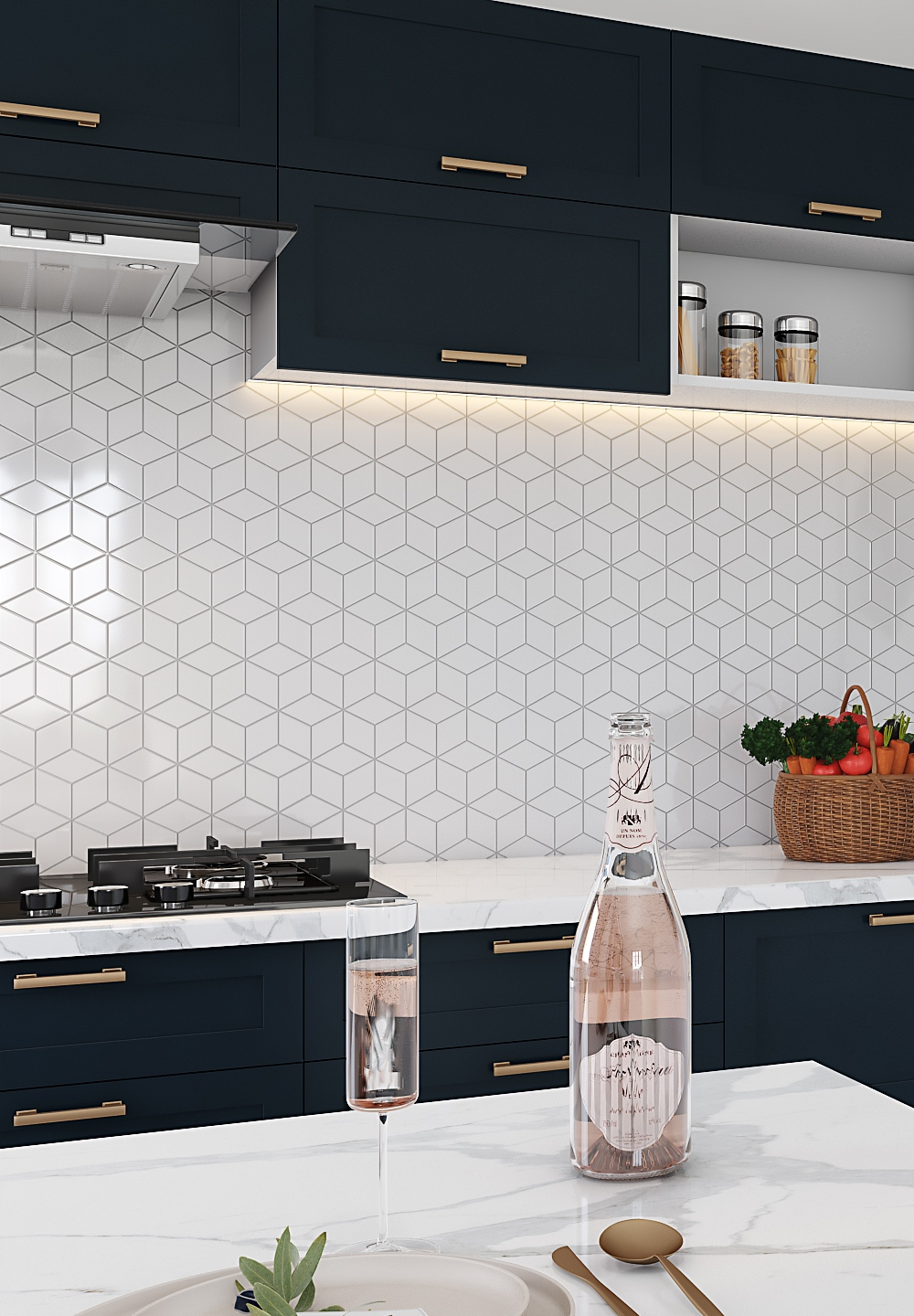 Modern Kitchen Tiles 7 Trendy 21St Century Minimalist Kitchen Tile within From Classic to Contemporary Modern Kitchen Tile Design Explained