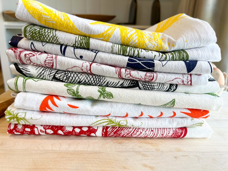 Modern Kitchen Towel Set Of Three Mix &amp;Amp; Match Towels Pick Three New ... regarding Invest Wisely Finding Durable and Stylish Modern Kitchen Towels