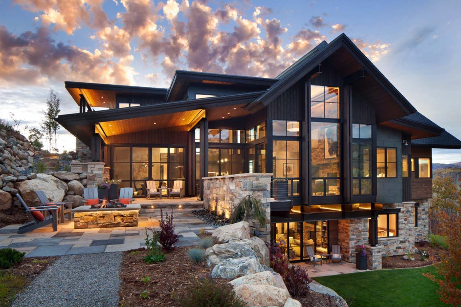 Modern Mountain Home In Steamboat Springs, Colorado regarding Mountain Home Design Ideas