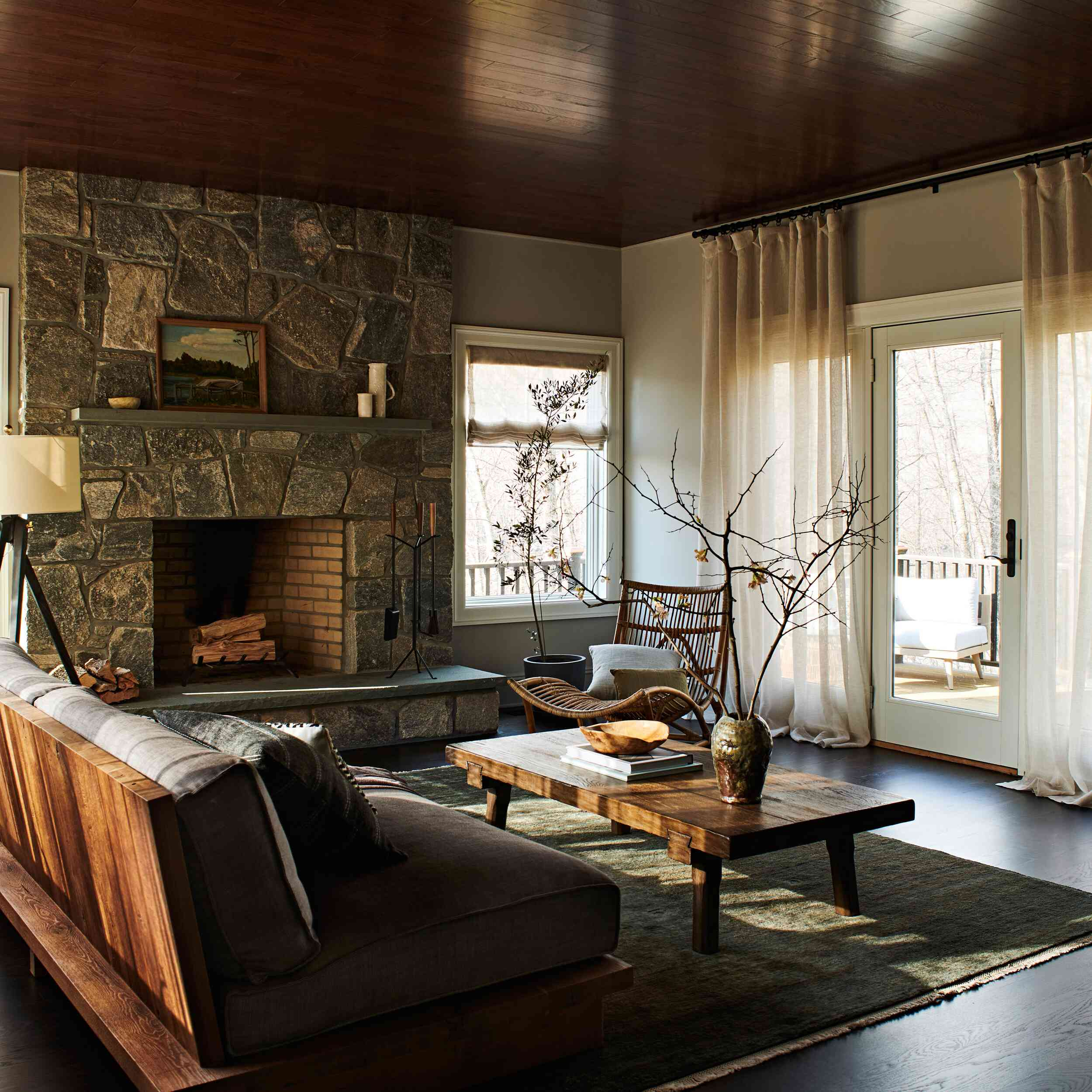 Modern Rustic Interior Design Decorating - Image To U in From Rustic to Modern How Stone Walls Elevate Interior Style