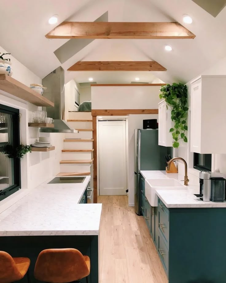 Modern Tiny House With Clean Kitchen inside Maximizing Every Inch Clever Interior Design for Tiny Homes