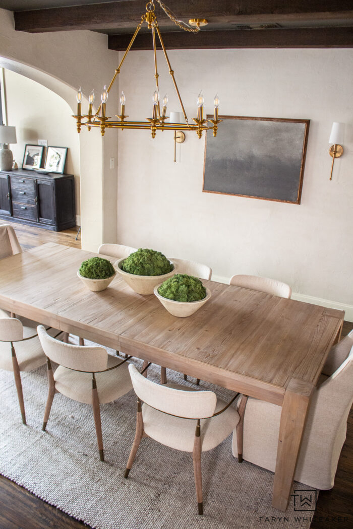 Modern Transitional Dining Room - Taryn Whiteaker Designs inside Beyond Trends Finding the Perfect Transitional Dining Room Table