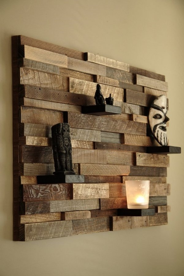 Modern Wall Art Ideas From Recycled Wood Brings Nature Into Your Home inside Crafting Cohesion with Reclaimed Wood in Your Living Space