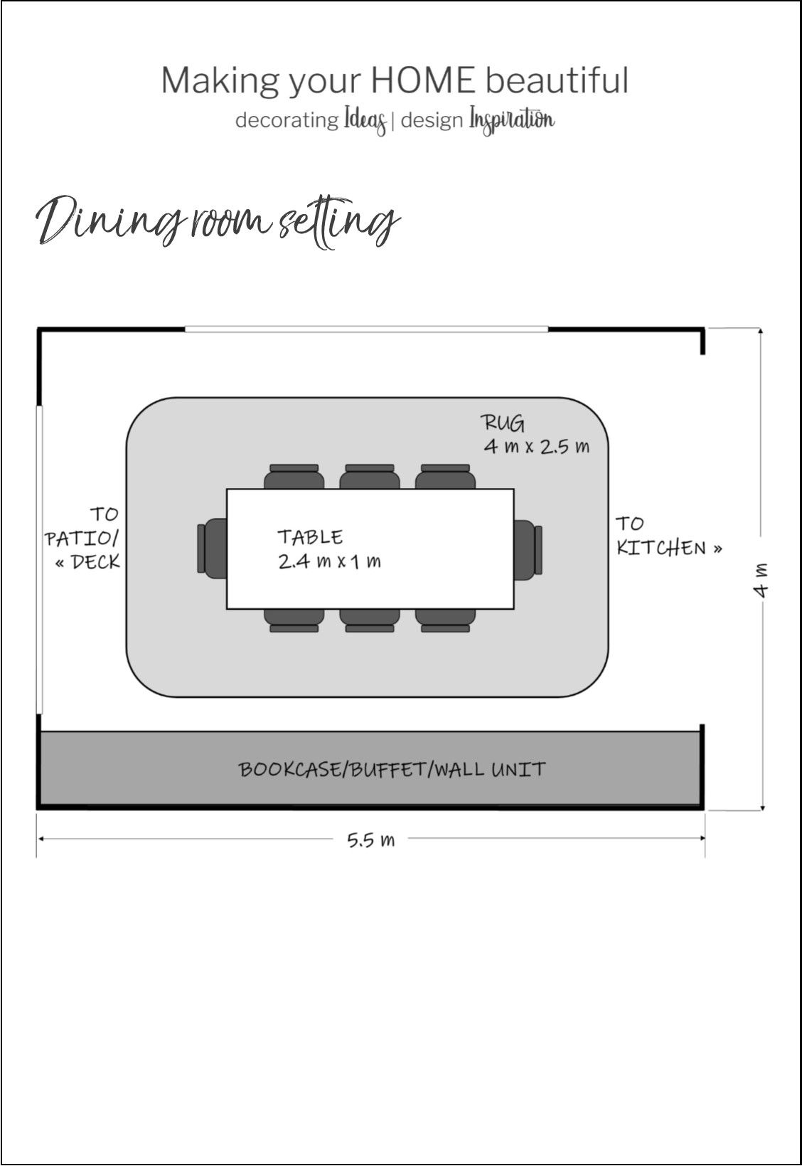 My Guide To The Perfect Dining Room - Making Your Home Beautiful ... in