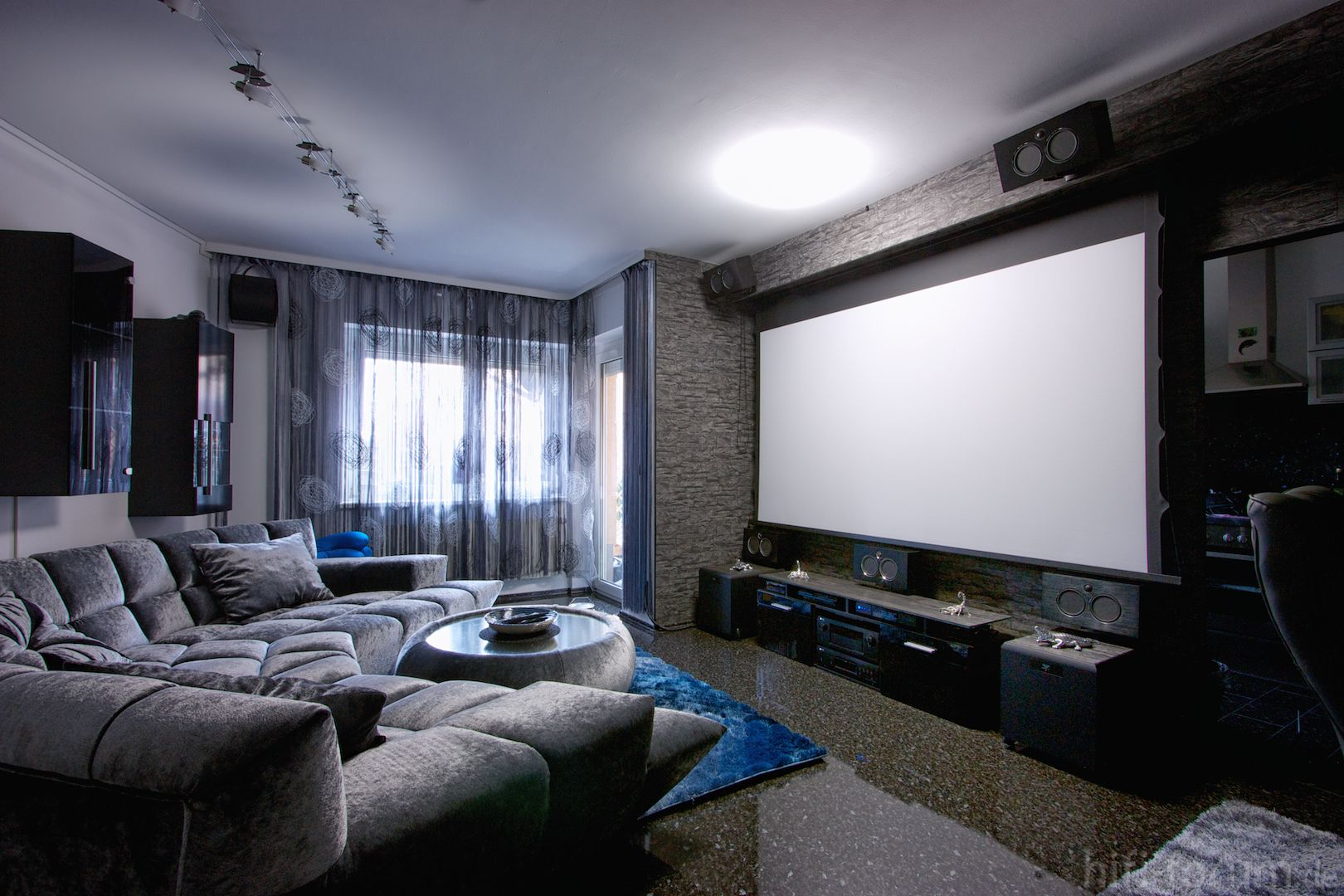 My Hometheater Aka. Living Room | Home Theater Decor, Living Room ... in