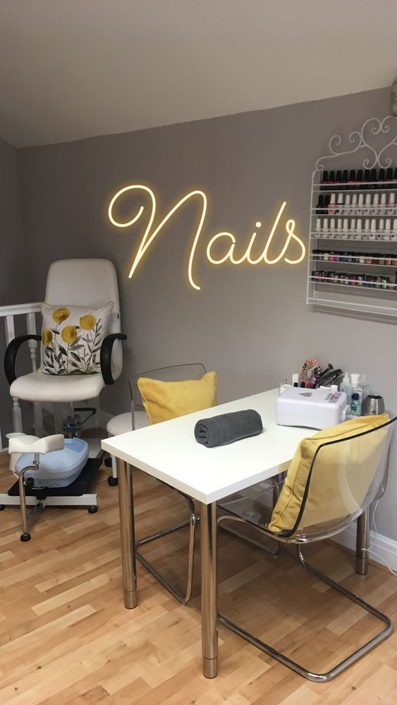 Nails Inspirations Nail Salon Design, Home Nail Salon Ideas, Home ... pertaining to
