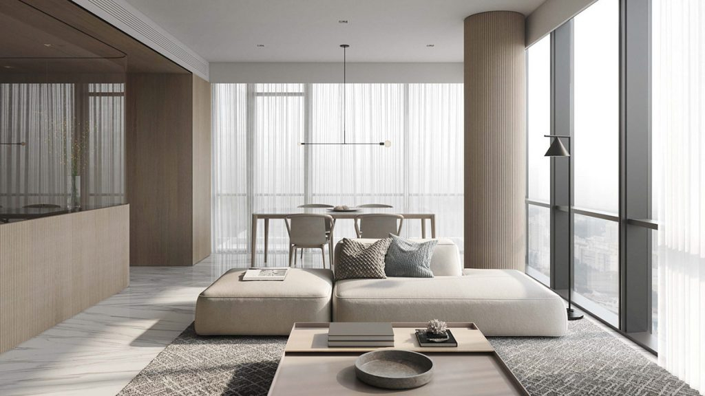 Neutral, Modern-Minimalist Interior Design: 4 Examples That Masterfully ... intended for Minimal Interior Design Ideas