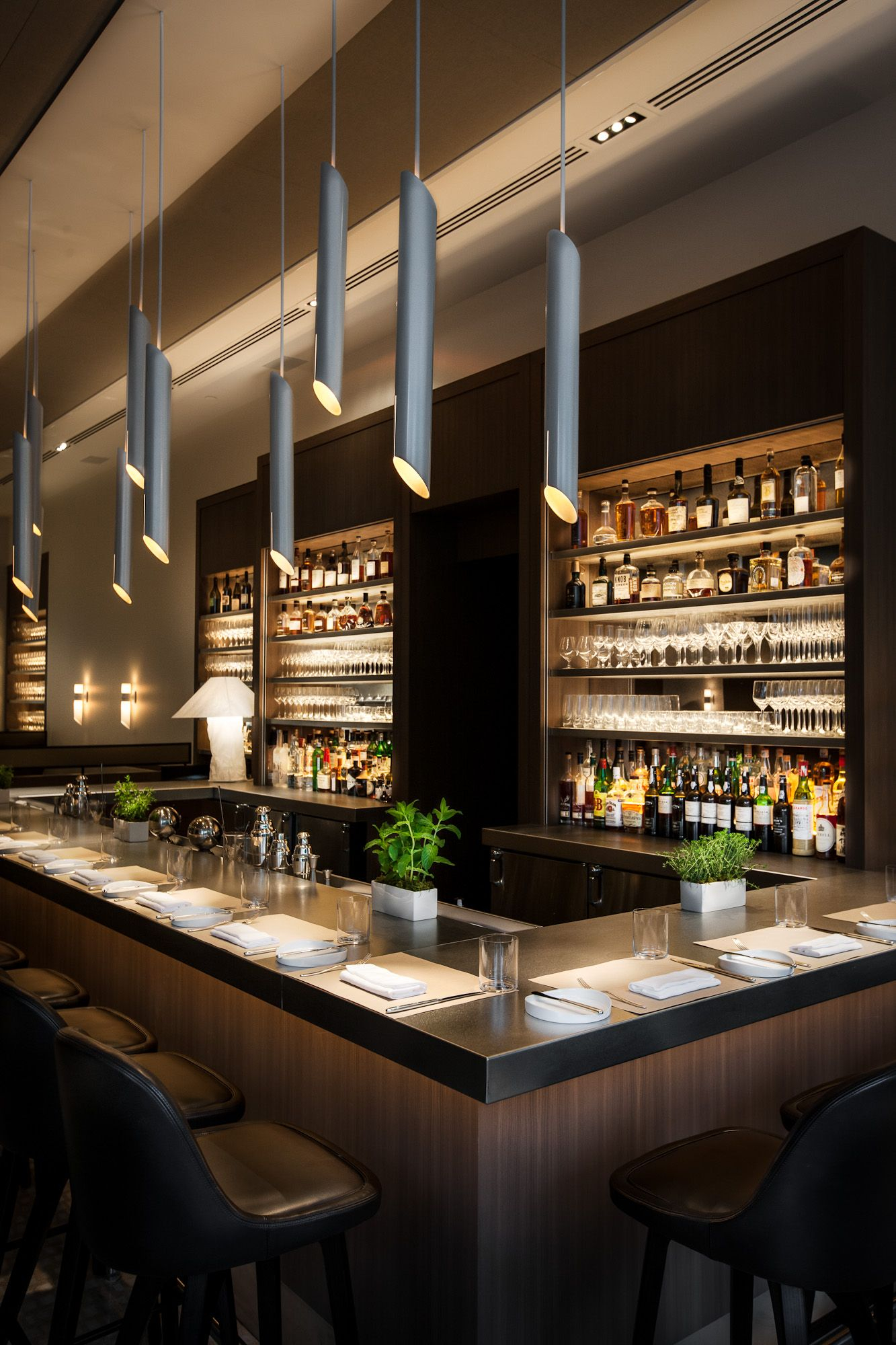 Nougatine Received An Update This Year - And We Think It Fits Perfectly ... with Bar Interior Design Ideas