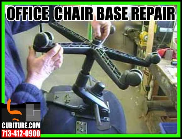 Office Chair Base Repair | Cubicles &amp;Amp; Office Furniture Sales, Design ... pertaining to Understanding Office Chair Base Issues and Their Solutions