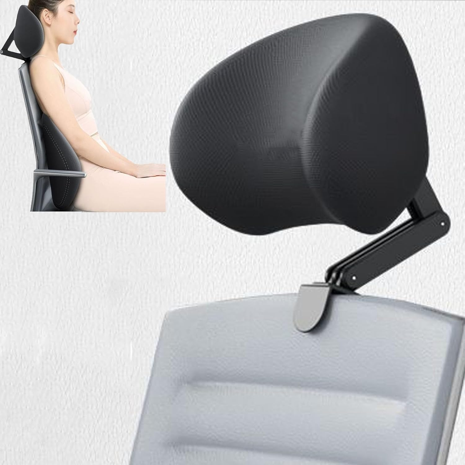 Office Chair Headrest Attachment Universal, Head Support Cushion For ... intended for Unlock Deeper Comfort Understanding Your Office Chair Headrest Pillow