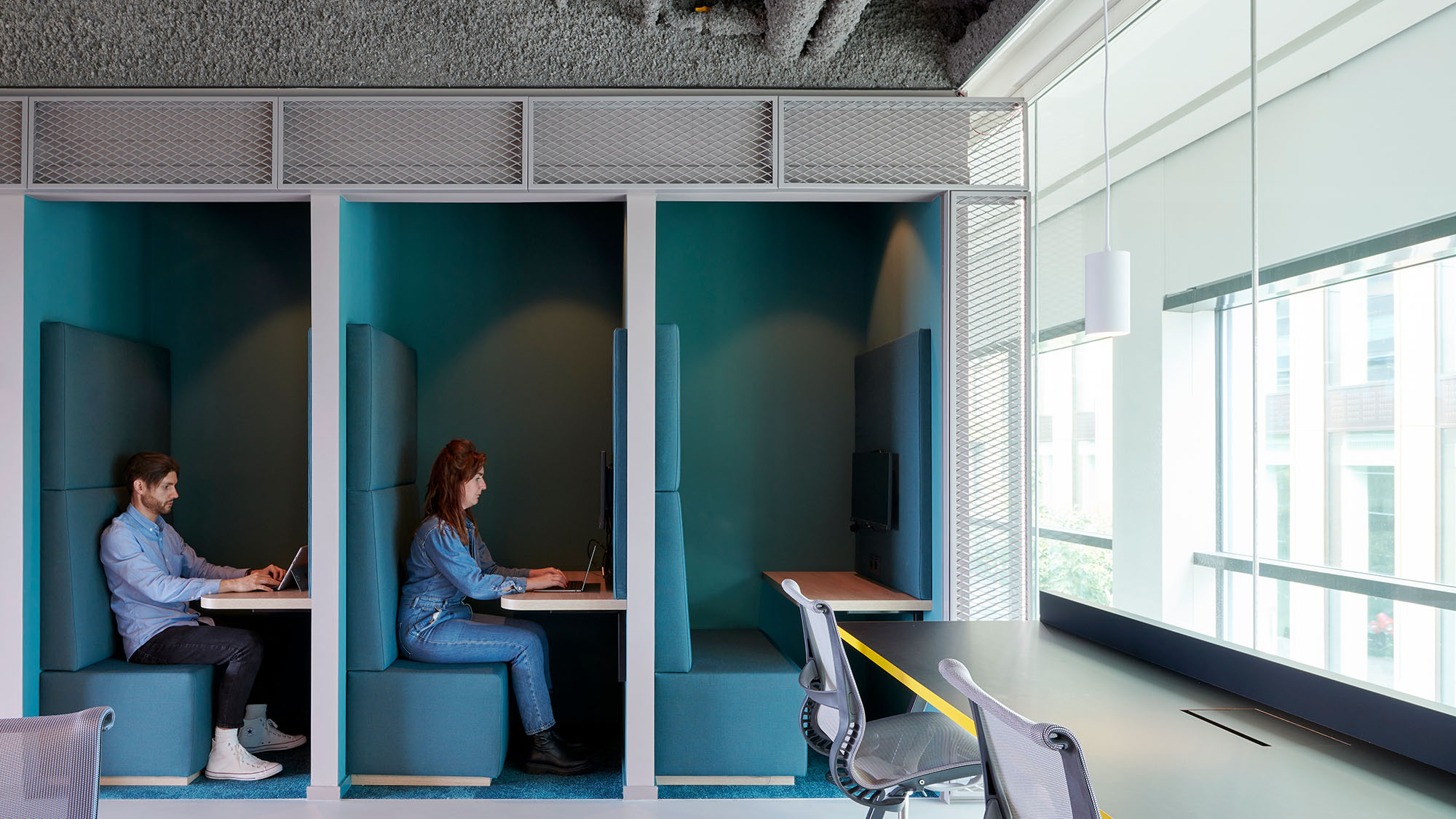 Office Design Ideas: Focus Spaces And Quiet Working | M Moser Associates in Unlock Your Team's Potential Through Thoughtful Office Interior Design
