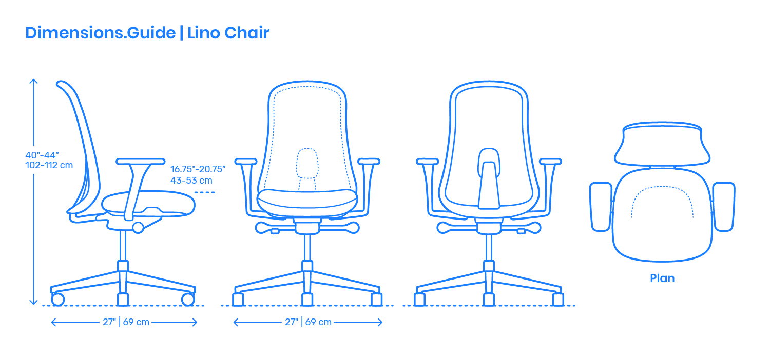 Office Furniture Dimensions &amp;Amp; Drawings | Dimensions.guide in
