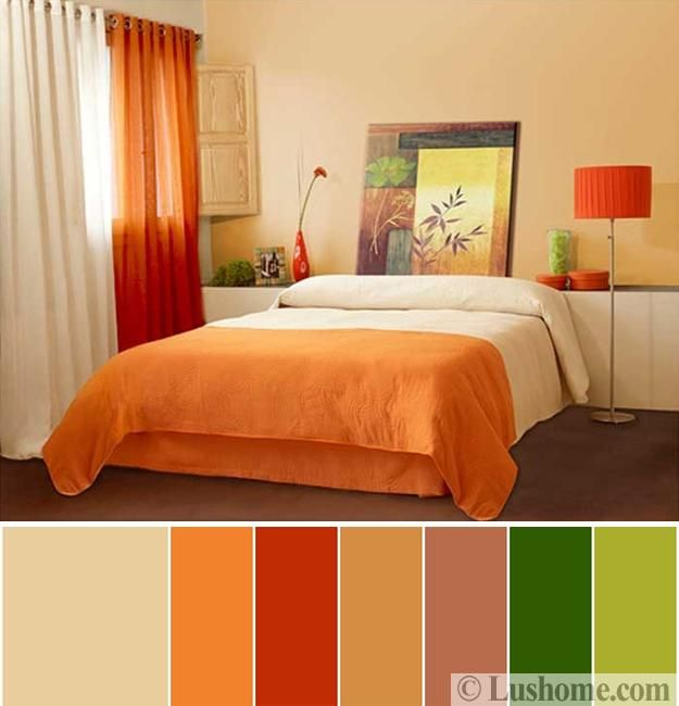 From Bold to Subtle Finding Your Perfect Shade of Orange for the Bedroom