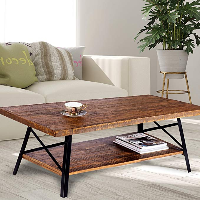 Order A Beautiful, Wood Coffee Table For Your Living Room | The Daily ... throughout Living Wood Coffee Table