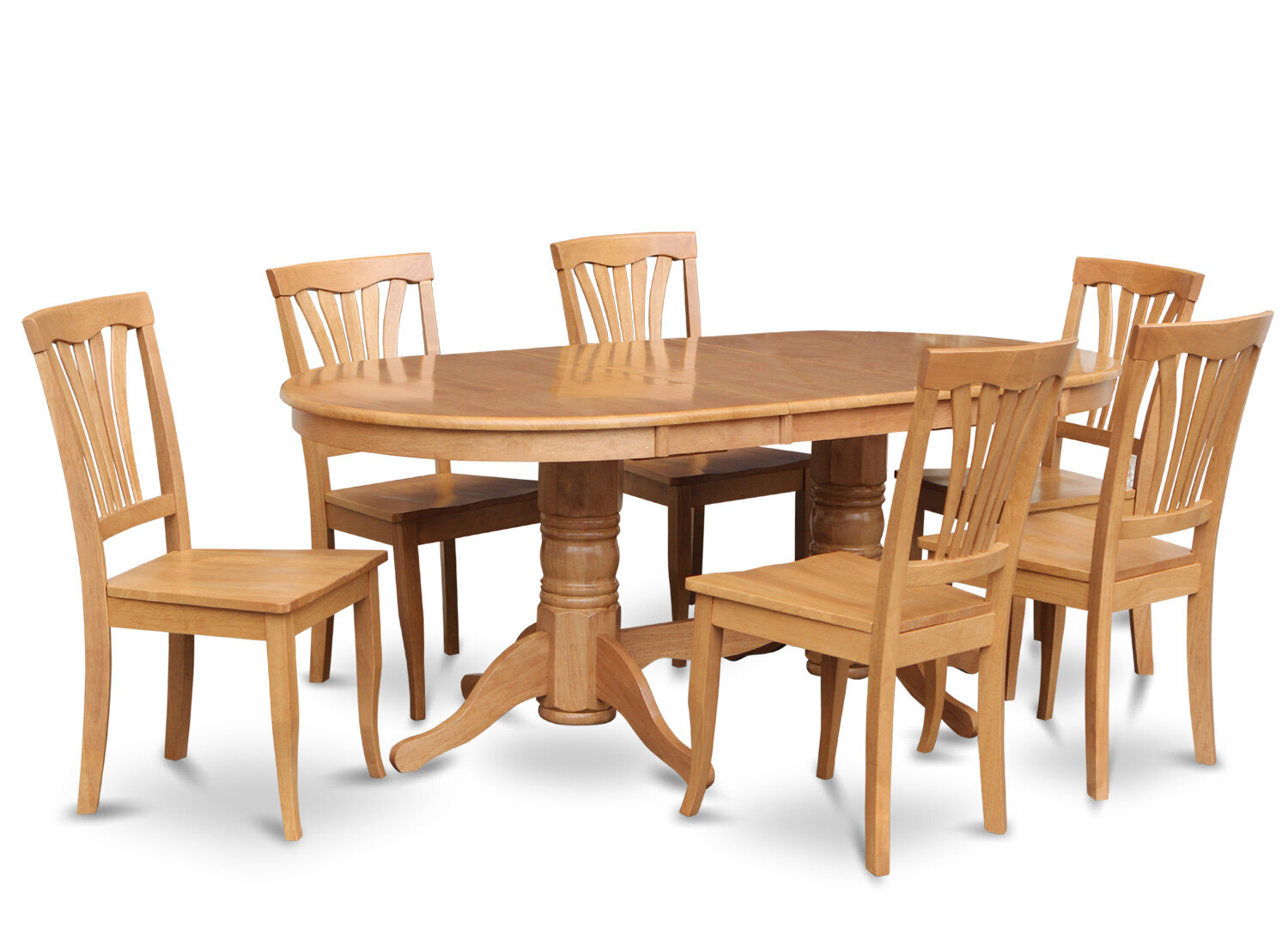 Oval Dining Table For 6 - Ideas On Foter regarding The Ultimate Guide to Choosing an Oval Dining Table with Six Chairs