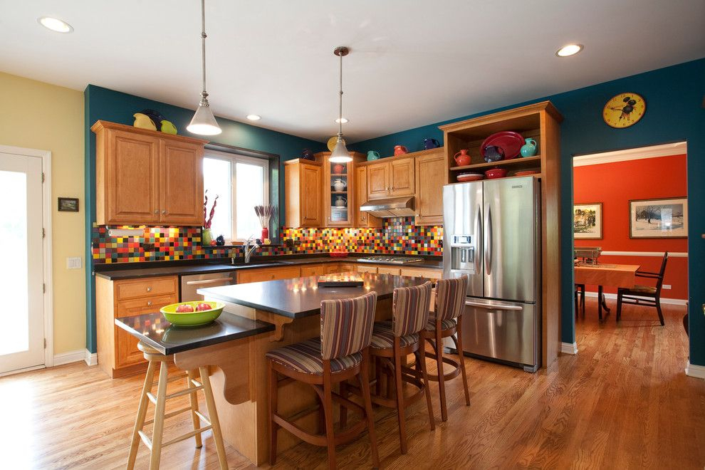 Pin By Jennifer Roberts On Living Room | Orange Kitchen Walls, Teal ... with From Calm to Vibrant Finding the Right Kitchen Color Scheme