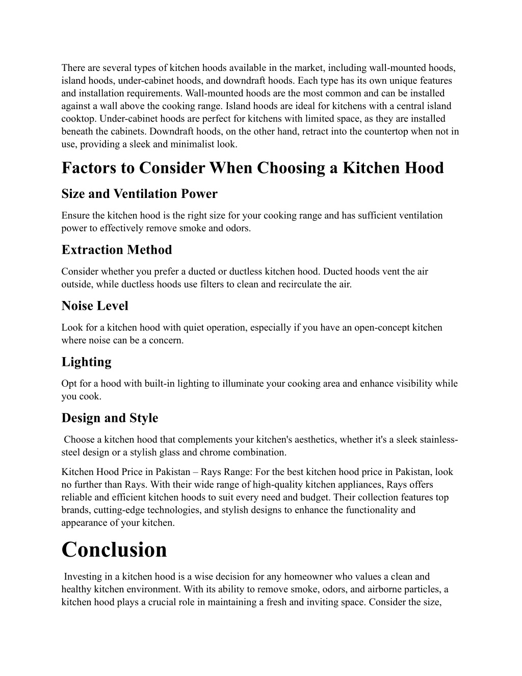 Ppt - The Ultimate Guide To Choosing The Perfect Kitchen Hood ... with