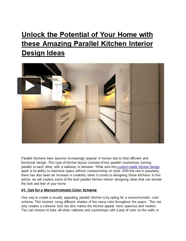 Ppt – Unlock The Potential Of Your Home With These Amazing Parallel ... throughout