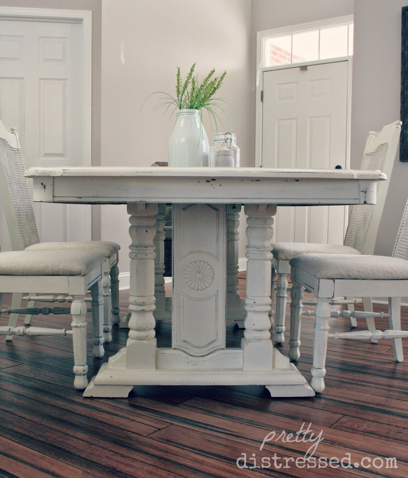 Pretty Distressed: My Work | White Dining Room Table, Dining Room Table ... within Finding the Perfect Distressed White Dining Room Table for Your Home