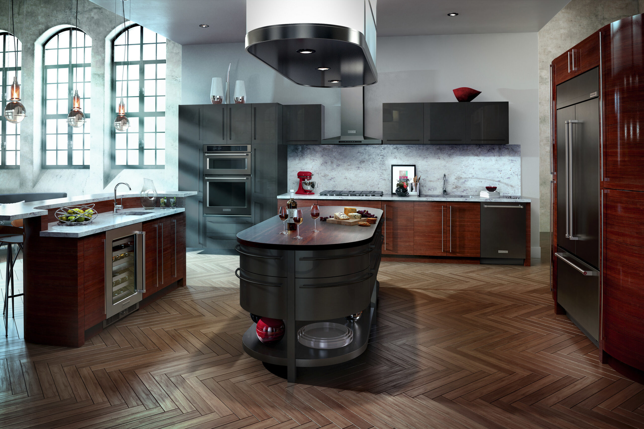 Ready For A Kitchen Revamp? New Black Stainless Steel And Traditional ... within Creating a Cohesive Look with Black Kitchen Appliances