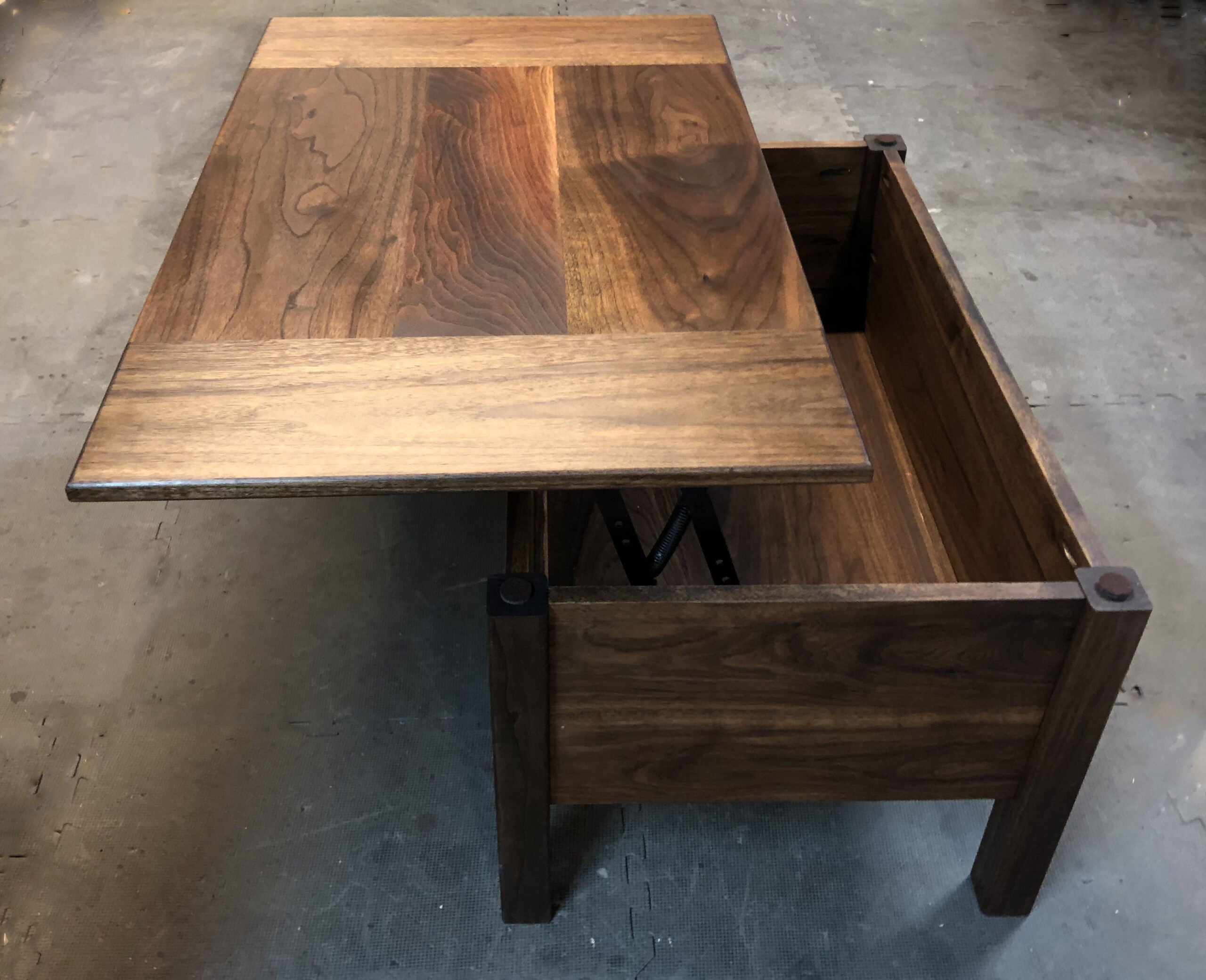 Real Wood Coffee Table With Lift Top - Solid Wood Multifunction Lift ... throughout Discover the Versatility of Solid Wood Lift Top Coffee Tables