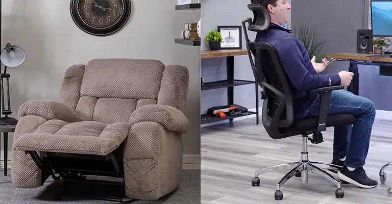 Recliner Vs. Office Chair | Which One Should I Use And Why? intended for