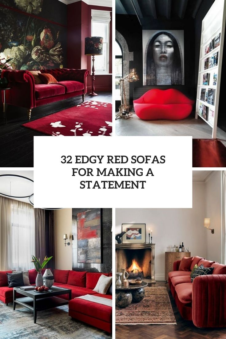 Red Sofas Living Room Ideas | Cabinets Matttroy inside