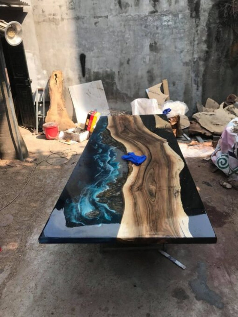 Resin Dining Table Epoxy Table Dining Room Table Epoxy - Etsy inside The Enduring Appeal of Resin Dining Room Tables What You Need to Know