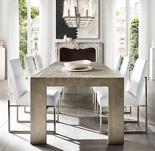 Restoration Hardware Dining Room Tables with