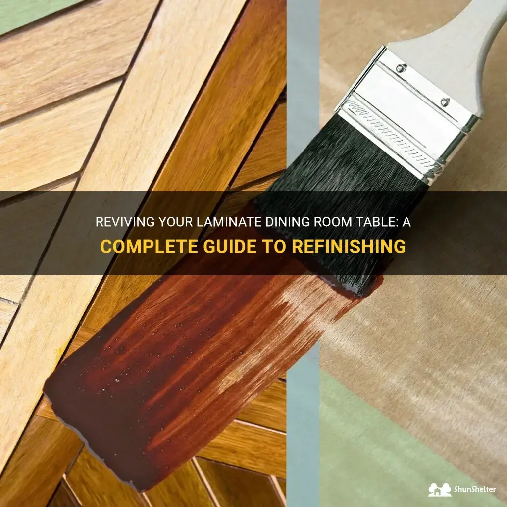Reviving Your Laminate Dining Room Table: A Complete Guide To ... with regard to