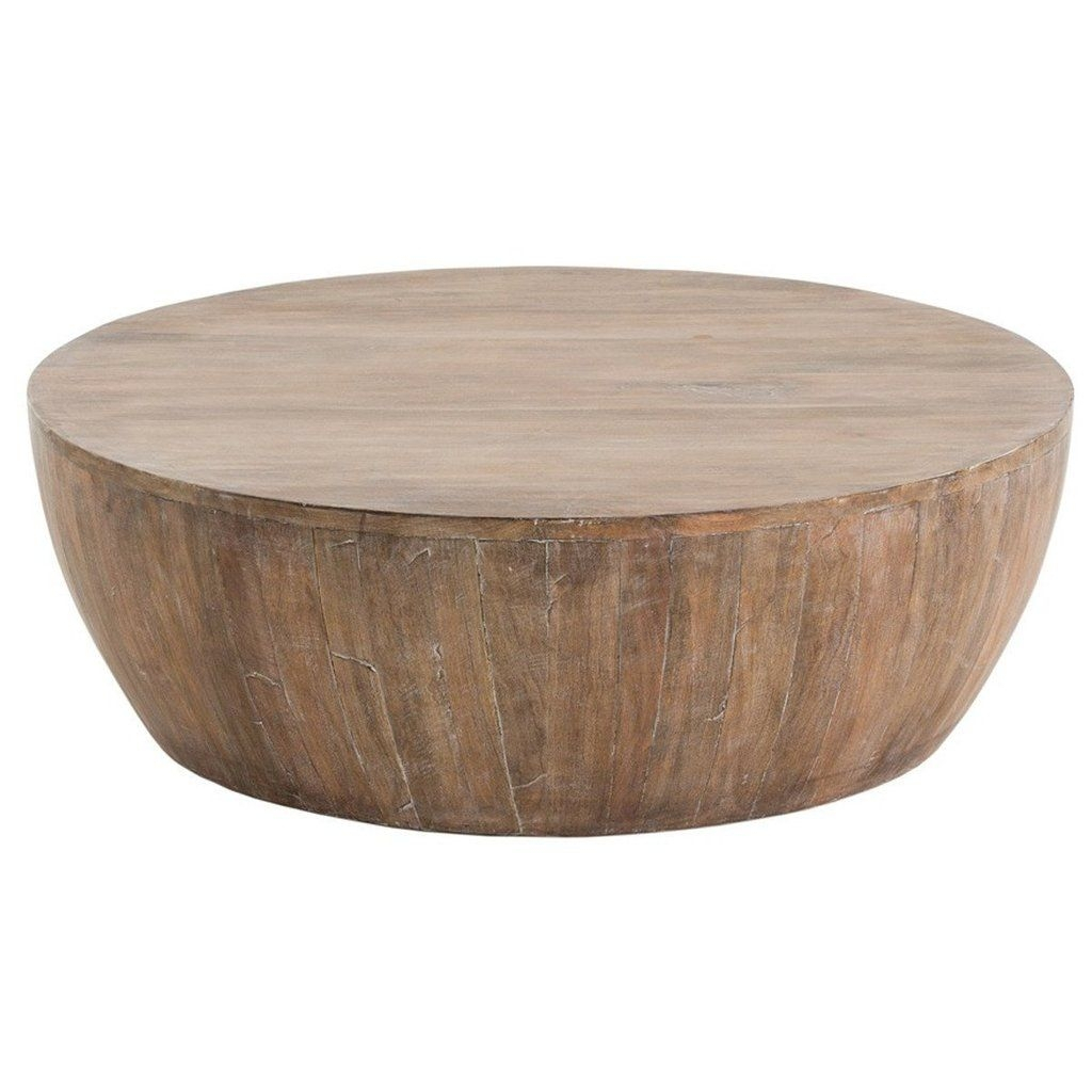 Round Solid Wood Coffee Table - Ideas On Foter within Solid Wood Coffee Table Round