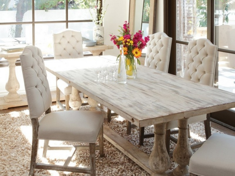 Finding the Perfect Distressed White Dining Room Table for Your Home