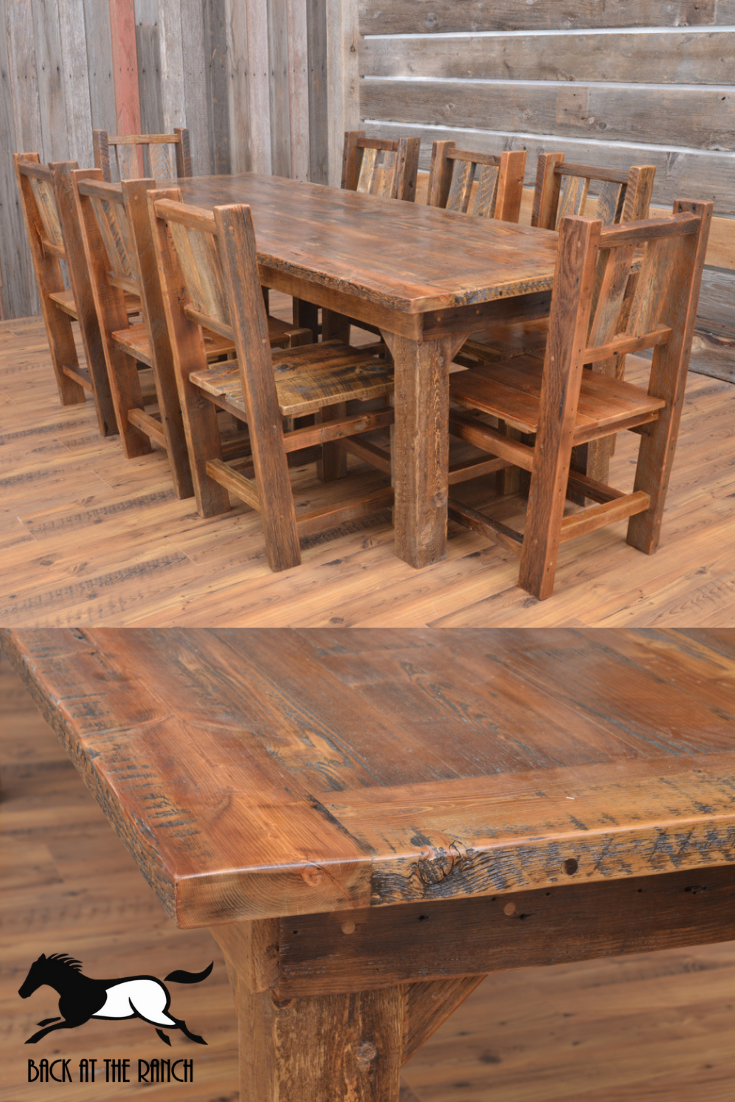 Rustic Barnwood Dining Table At Jerry Fagan Blog pertaining to Transform Your Dining Space with a Reclaimed Barn Wood Table