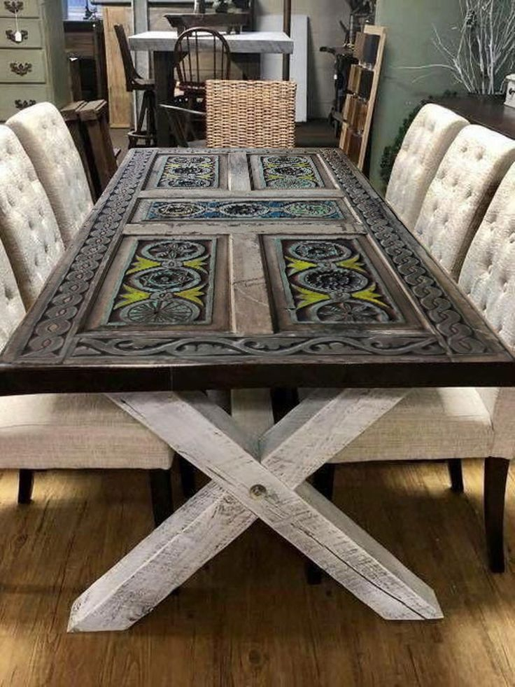 Rustic Dining Table, Barn Wood Dining Table, Reclaimed Wood Table ... with Choosing an Environmentally Conscious Old Wood Dining Table