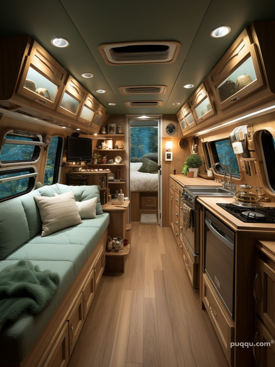 Rv Interior Design Ideas - Transform Your Space Creatively - Puqqu intended for Cozy Camper Living Unlocking Your Space&amp;#039;s Potential