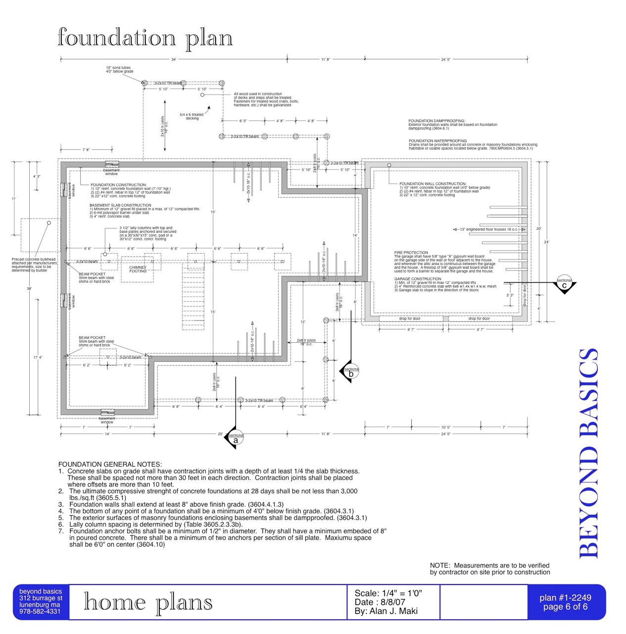 Sample Plan - Beyond Basics in