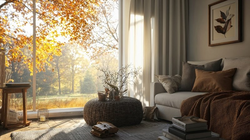 Seasonal Wallpapers - Free Download In Hd, 4K Resolution inside Seasonal Style Update Finding Living Room Curtains for Autumn