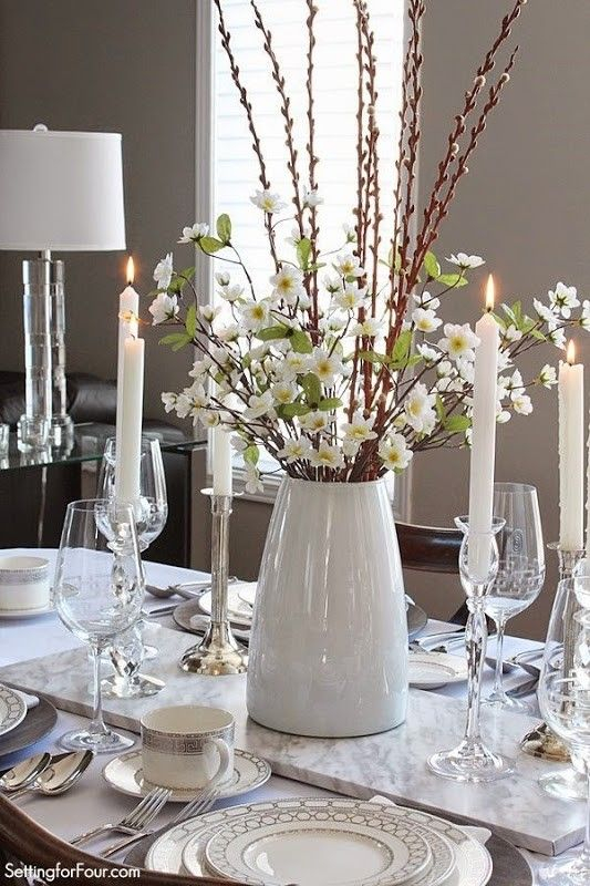 Setting The Table With Style - Tablescape Decor Tips! | Spring Table ... inside