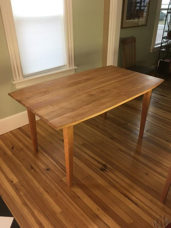 Shaker Style Dining Table | Etsy | Shaker Dining Table, Dining Table In ... for