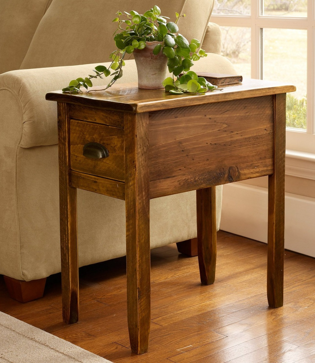 Side Tables For Living Room Ideas For Small Spaces regarding The Versatility of Solid Wood Side Tables in Living Rooms