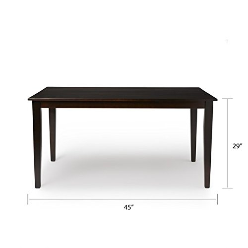 Simple Living Shaker Dining Table inside