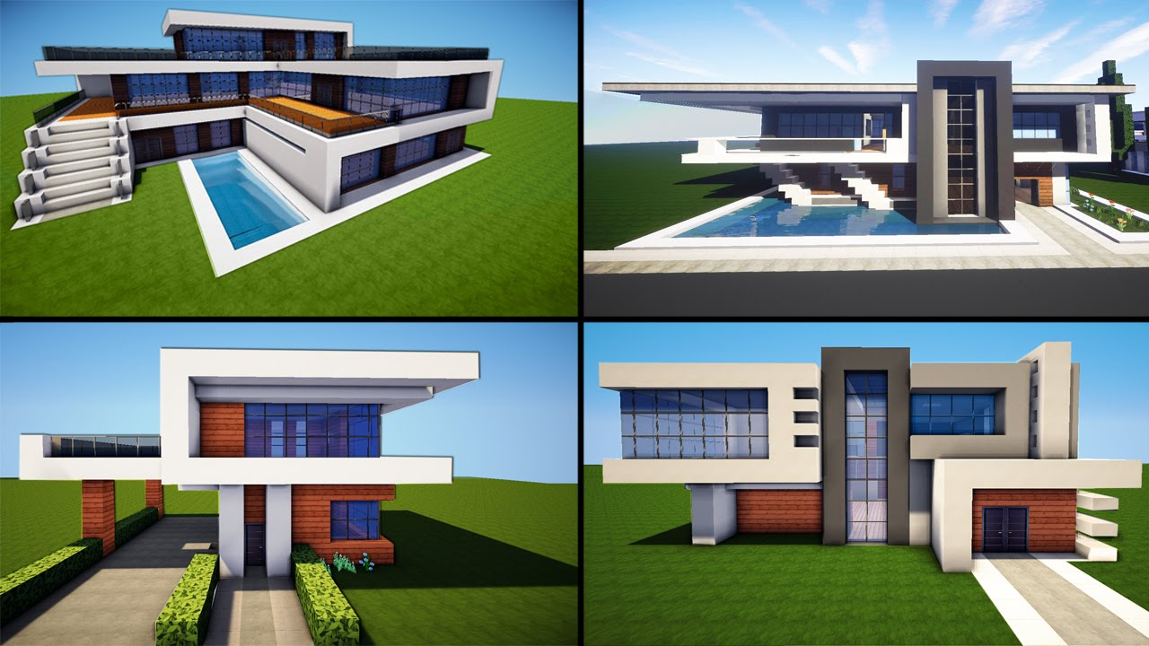 Simple Modern Minecraft House Ideas - Design Talk pertaining to House Design Ideas Minecraft